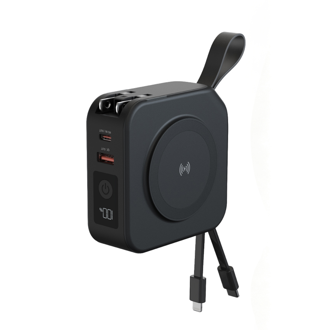 MUV 5-in-1 Magnetic Travel Power Bank 10000mAh