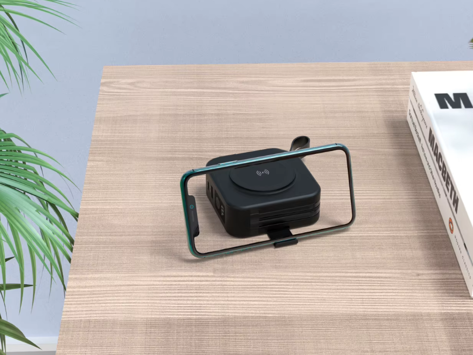 Built-in Phone Stand