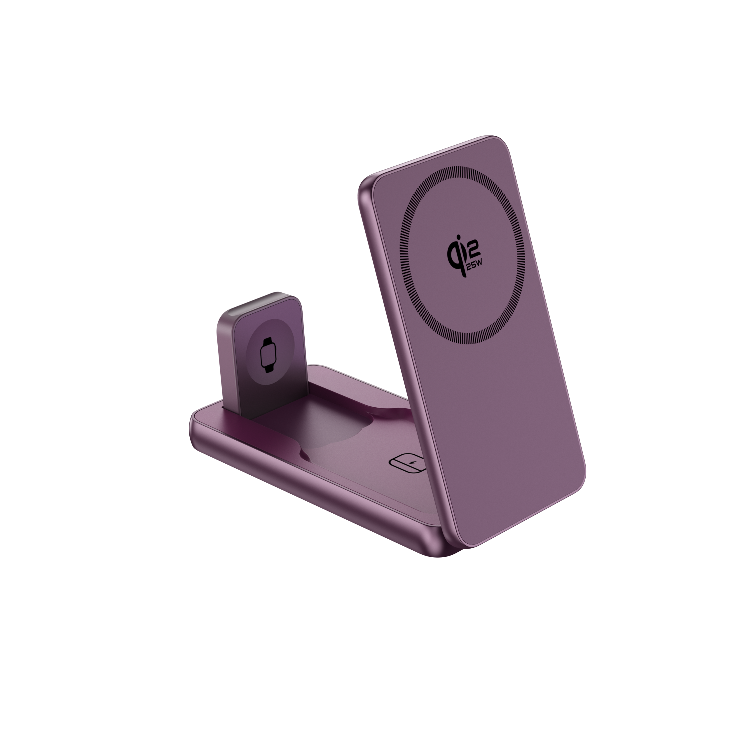 3-in-1 Foldable Qi2.2 Magnetic Wireless Charger 